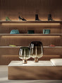 Modern Glass Table Lamp  Smoke Dome LED Design - Product detail 4