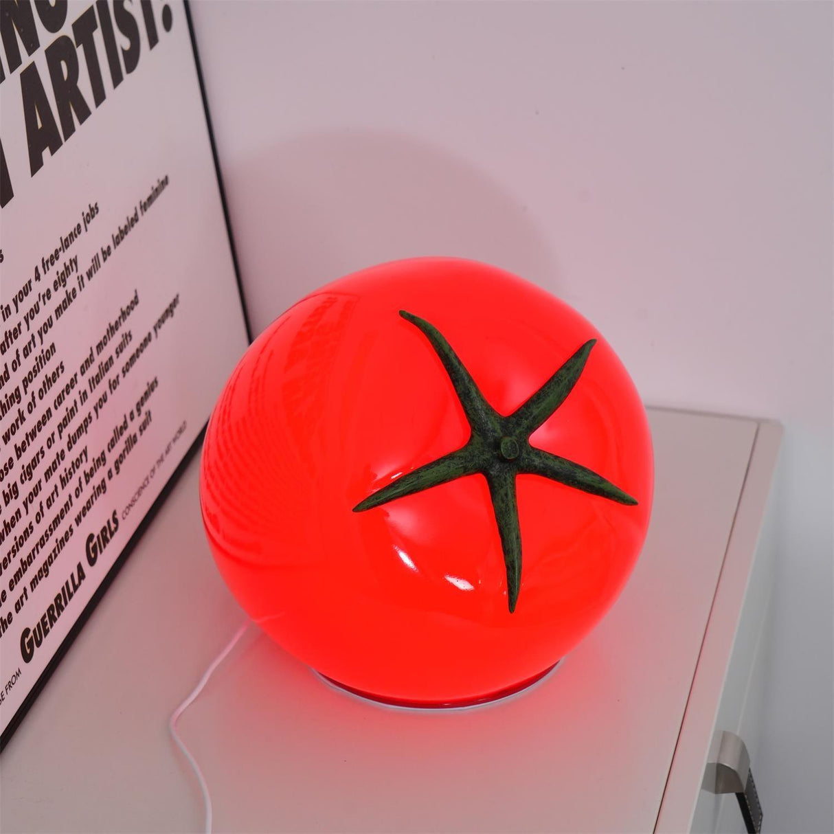 Tomato Table Lamp  Playful LED Resin Design - Product detail 31