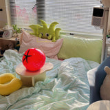 Tomato Table Lamp  Playful LED Resin Design - Detailed view