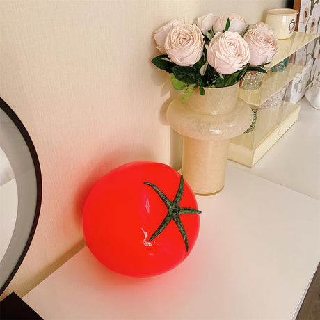 Tomato Table Lamp  Playful LED Resin Design - Product detail 35