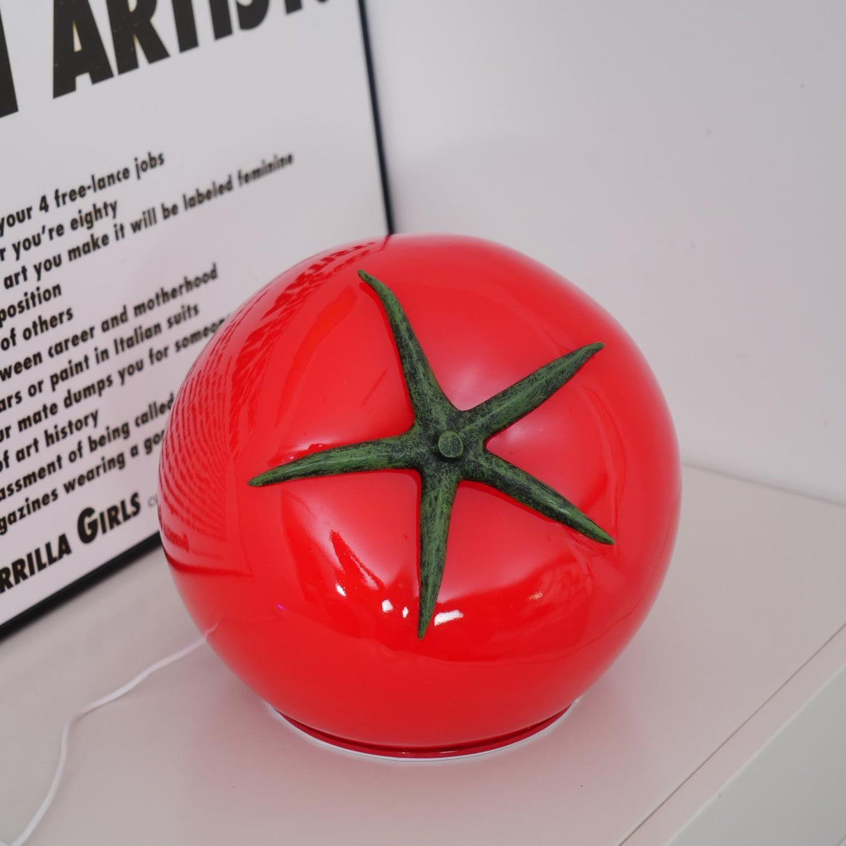 Tomato Table Lamp  Playful LED Resin Design - Product detail 12