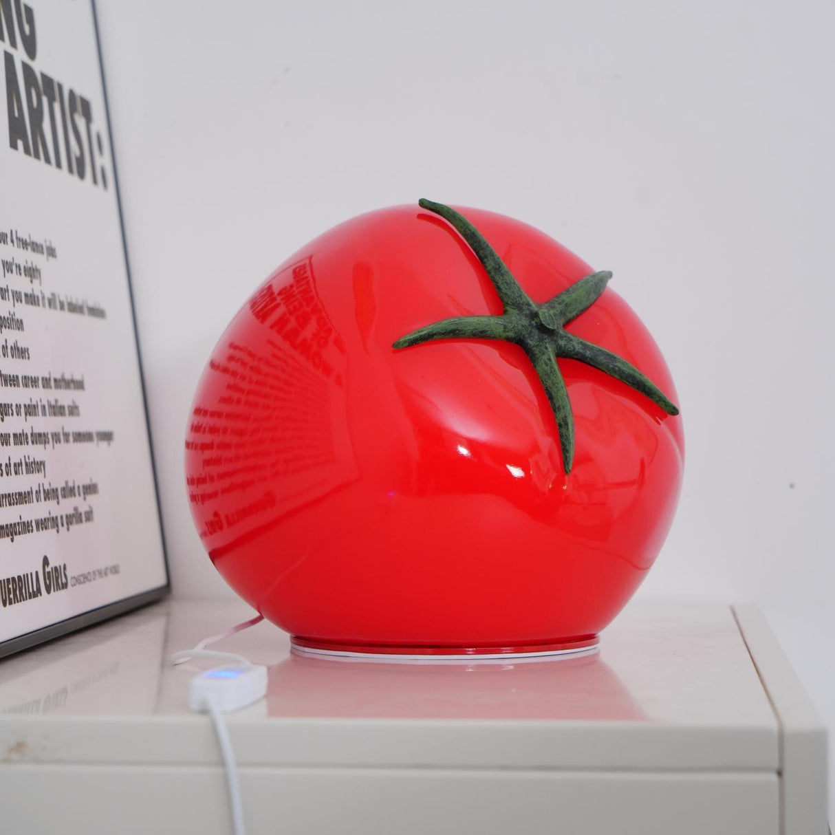 Tomato Table Lamp  Playful LED Resin Design - Product detail 19