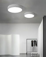 Modern Ceiling Light  Brutalist Gray Round Design - Product detail 4