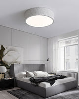 Modern Ceiling Light  Brutalist Gray Round Design - Product detail 7