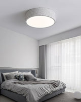 Modern Ceiling Light  Brutalist Gray Round Design - Product detail 9