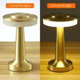 Modern LED Table Lamp  Touch Control Metallic Design - Product detail 6