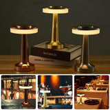 Modern LED Table Lamp  Touch Control Metallic Design - Product detail 7