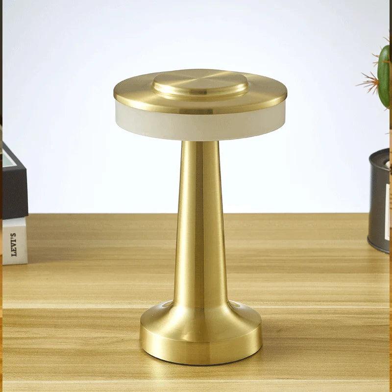 Modern LED Table Lamp  Touch Control Metallic Design - Product detail 8