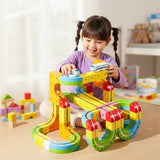 3D Railway Construction Kit  Modular STEM Building Set with Rechargeable Train - Product detail 5