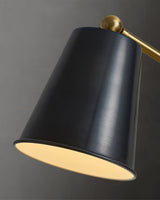 Modern Task Desk Lamp  Brass and Black Metal Design - Product detail 8