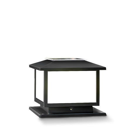 Modern Solar Lantern  Black Metal Garden Light - Product detail 17