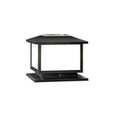 Modern Solar Lantern  Black Metal Garden Light - Product detail 16