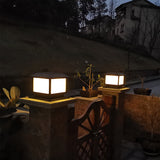 Modern Solar Lantern  Black Metal Garden Light - Product detail 14