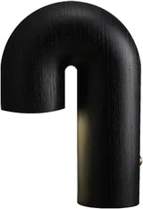 Minimalist Table Lamp  Natural Wood Arch Design - Product detail 11