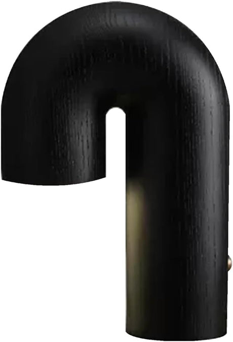 Minimalist Table Lamp  Natural Wood Arch Design - Product detail 11