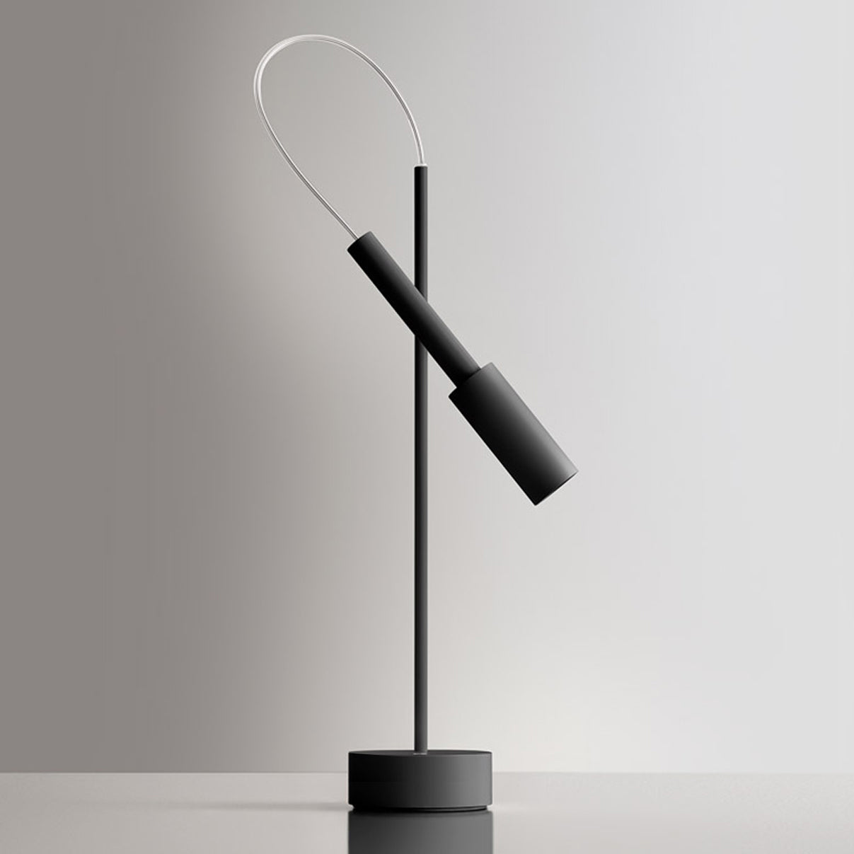 Modern Table Lamp  Adjustable Metal Design - Detailed view