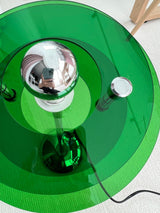 Modern Geometric Table Lamp  Orange Acrylic Disc Design - Product detail 17