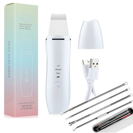Ultrasonic Skin Scrubber  Professional Deep Cleansing Device - Detailed view