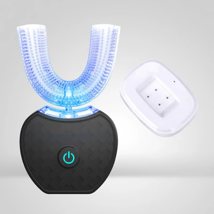 Ultrasonic Electric Toothbrush  U-Shaped Blue Light Whitening - Product detail 4