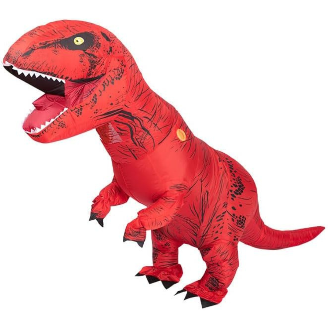 Inflatable Dinosaur Costume  T-Rex Full Body Suit - Detailed view
