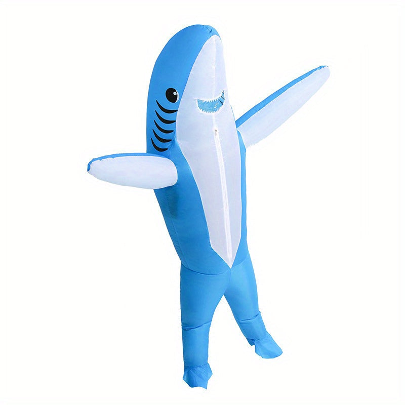 Inflatable Shark Costume  Adult Unisex Full Body Suit - Product showcase