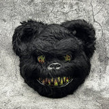 Halloween Furry Mask  Black Monster Character Design - Product example