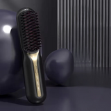 Ceramic Hair Straightening Brush  Cordless 3-Temperature Design - Product example