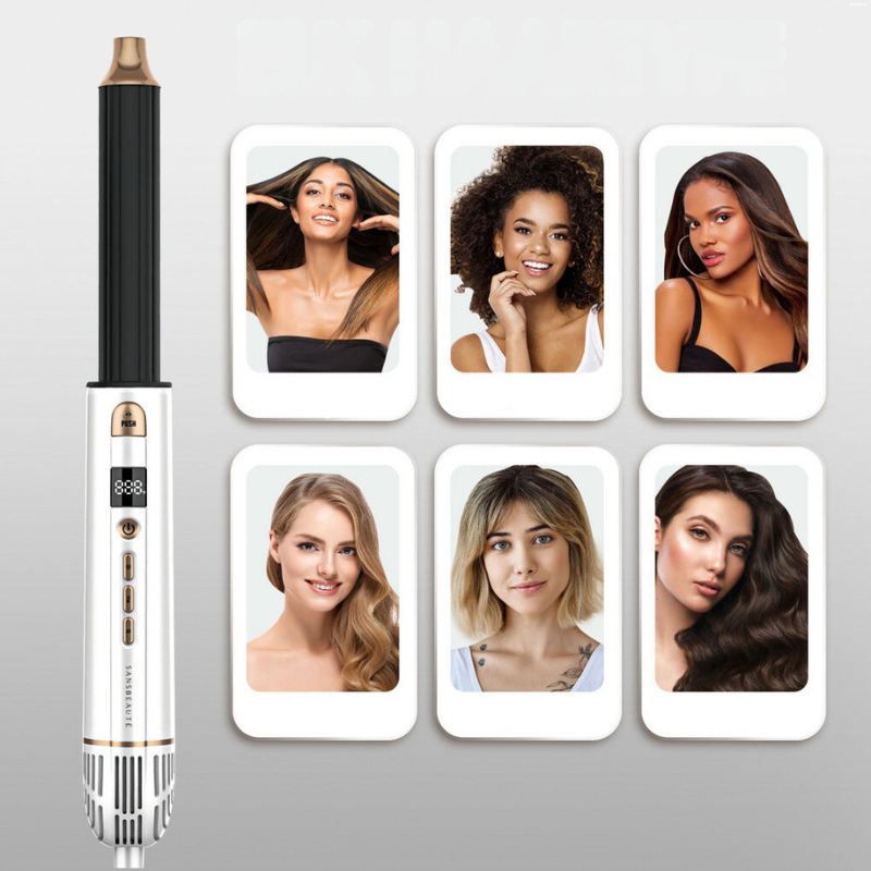 Professional Hair Styling Tool  8-in-1 Hot Air Brush Set - Product example