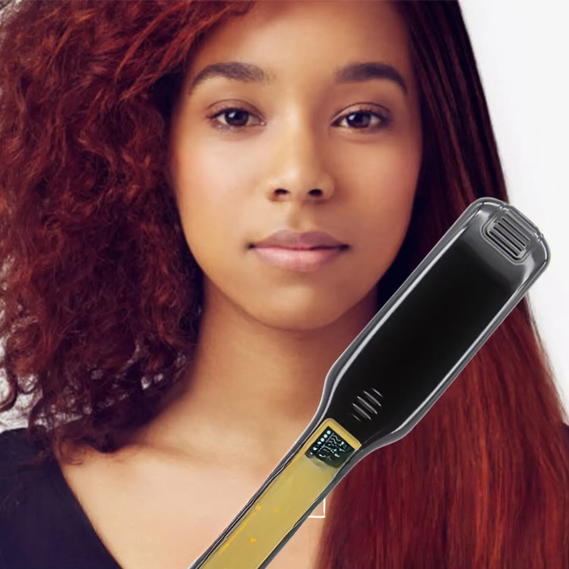 Professional Hair Straightener  Digital Titanium Plates With 31 Heat Settings - Product detail 10