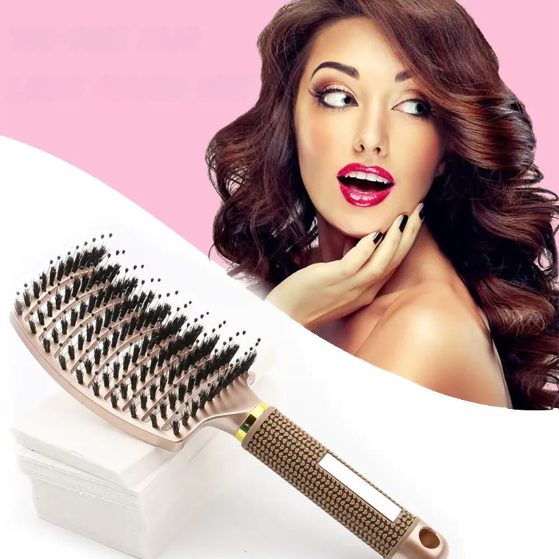 Professional Hair Detangling Brush  Vented Scalp Massage Design - Product detail 14