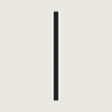 Modern Outdoor Wall Light  Black LED Weather-Resistant Design - Product showcase