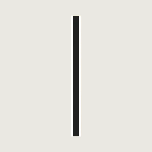 Modern Outdoor Wall Light  Black LED Weather-Resistant Design - Product showcase