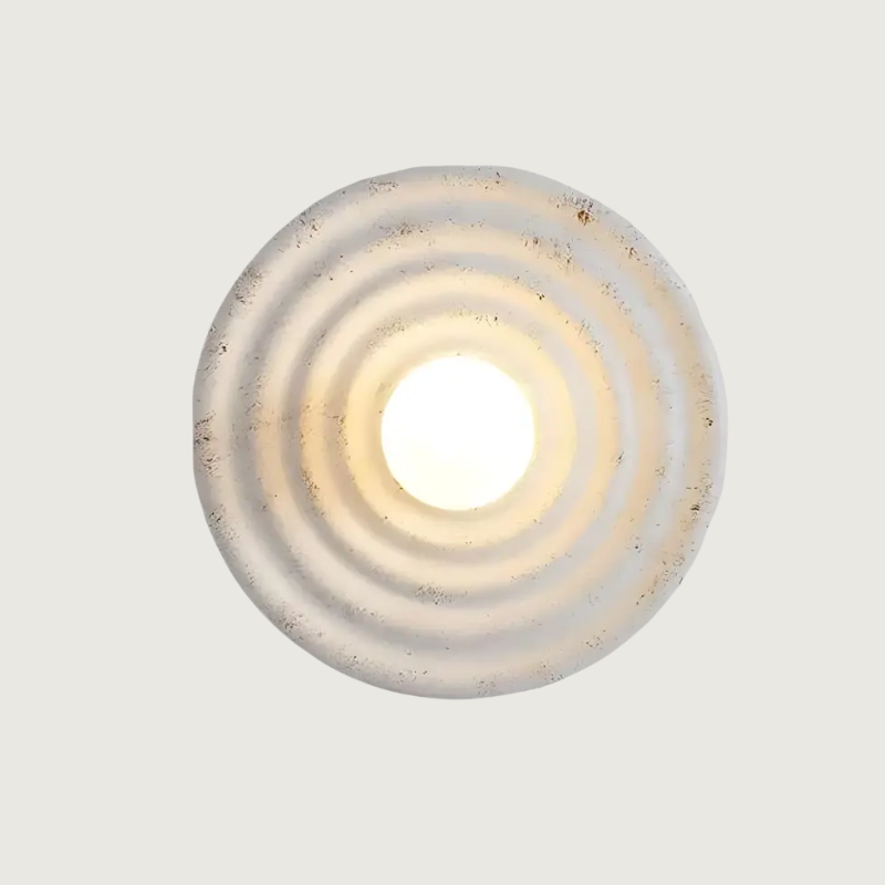 Japandi Wall Light  Minimalist Concentric Design - Product showcase