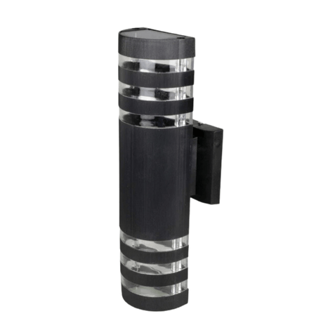 Modern LED Wall Light  Black Cylinder Outdoor Lamp - Product detail 13