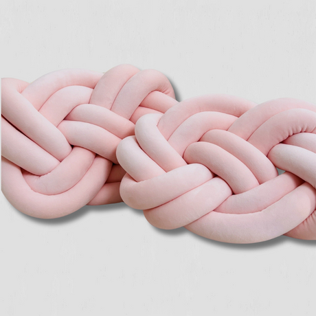 Decorative Knot Cushions  Plush Braided Design - Product showcase