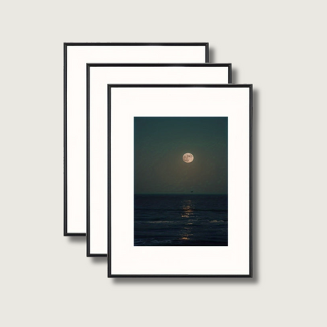 Modern Photo Frame Set  Black Gallery Wall Collection - Product showcase