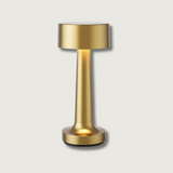 Modern Table Lamp  Brushed Gold LED Design - Product showcase