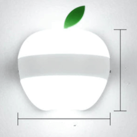 Modern Outdoor Wall Light  Apple-Shaped LED Design - Product detail 10