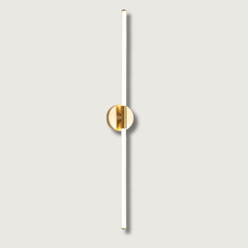 Modern LED Wall Light  Gold Linear Sconce Design - Product showcase
