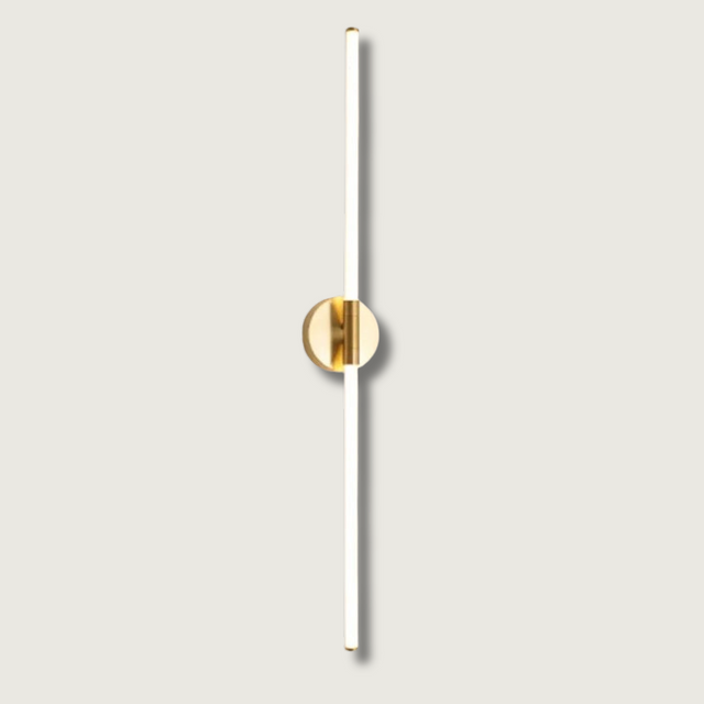 Modern LED Wall Light  Gold Linear Sconce Design - Product showcase