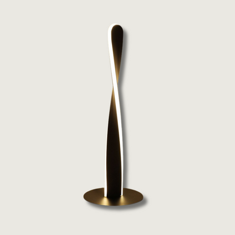 Modern LED Desk Lamp  Twist Design Aluminum Body - Product showcase