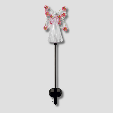 Solar Garden Angel Light  LED Outdoor Decorative Stake - Product showcase