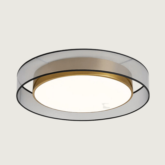 Modern Ceiling Light  Dual Ring LED Design - Product showcase