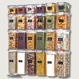 Airtight Food Storage Containers  24-Piece BPA-Free Kitchen Set - Product showcase