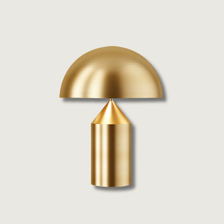 Modern Table Lamp  Geometric Metal Dome Design - Product showcase