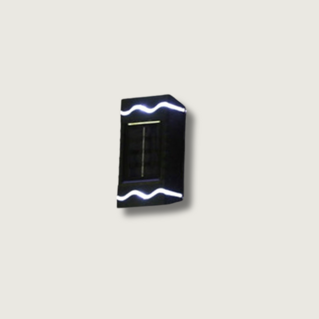 Modern Solar Wall Light  Smart LED Outdoor Lighting - Product showcase