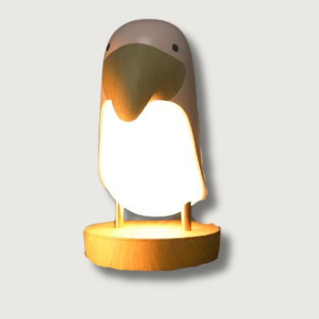 Toucan Night Light  LED Lamp with Bluetooth Speaker - Product showcase