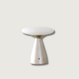Modern LED Table Lamp  Wireless Metal Glass Design - Product showcase