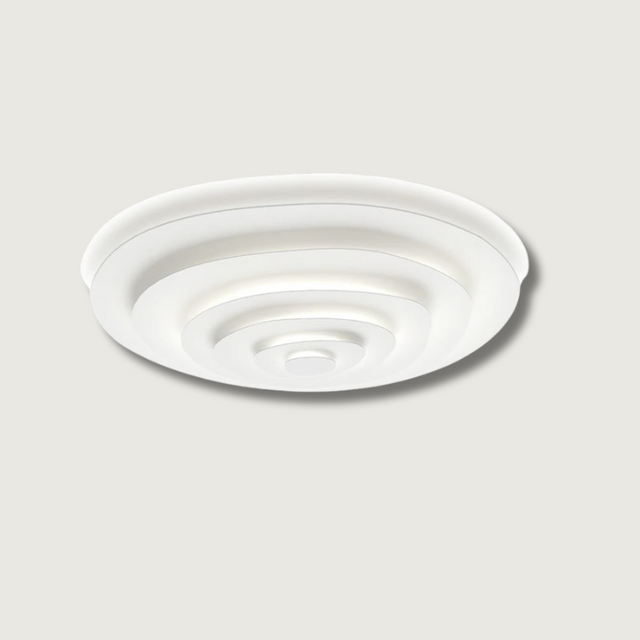 Modern Spiral Ceiling Light  Layered Wave Design - Product showcase