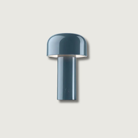 Modern Table Lamp  Mushroom Shape Metal Design - Product showcase